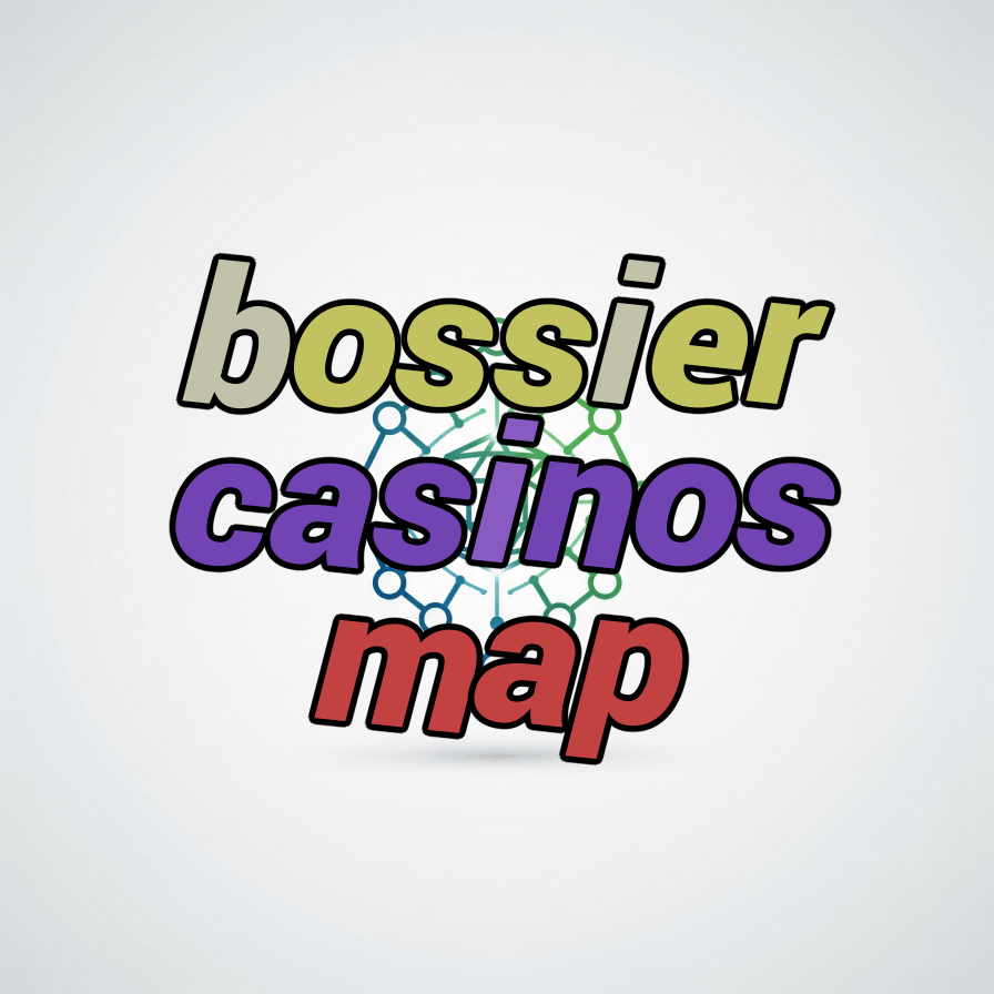 bossier casinos map